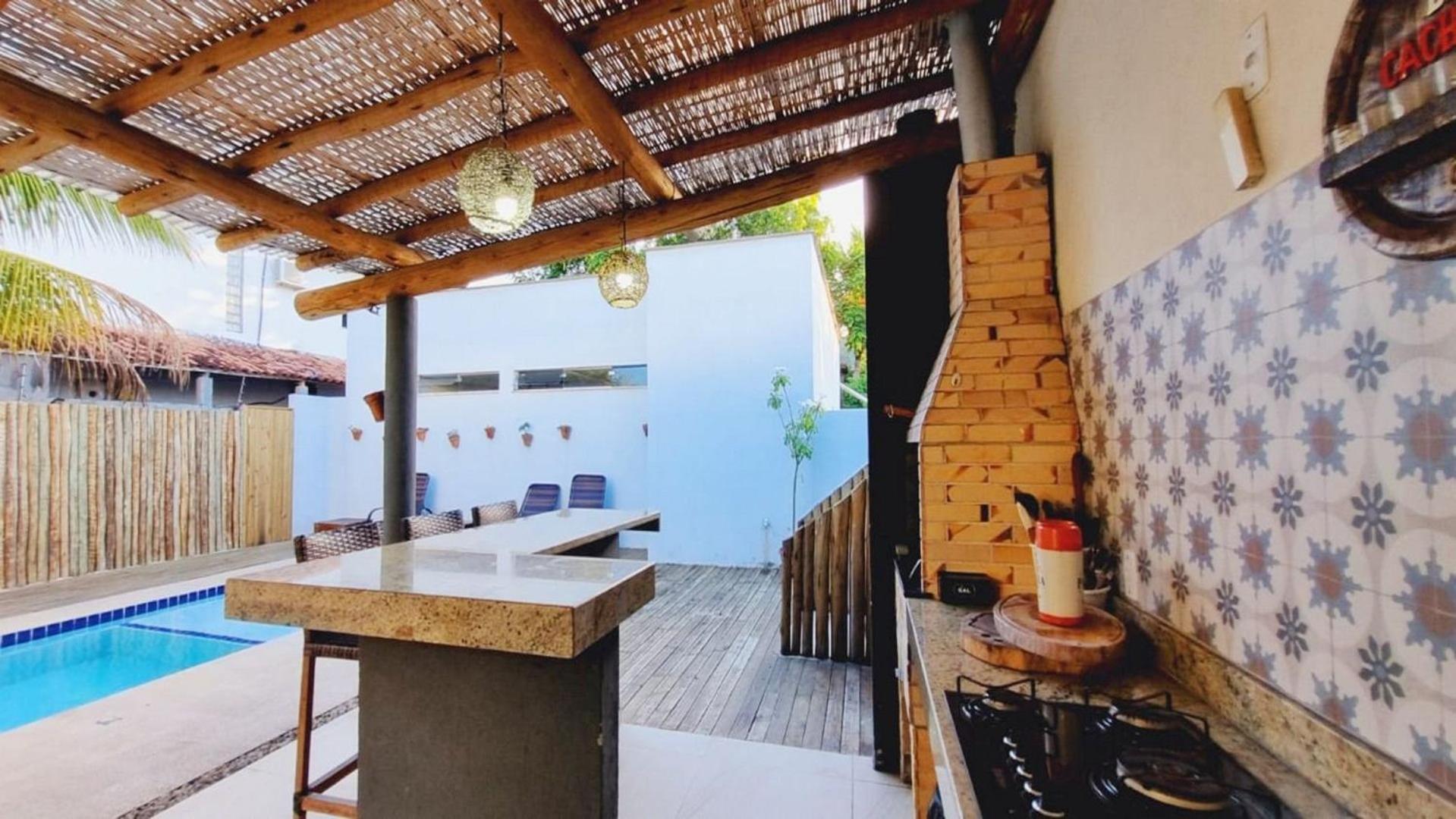 Casa Com Piscina E 4 Quartos Em Porto Seguro Exterior foto