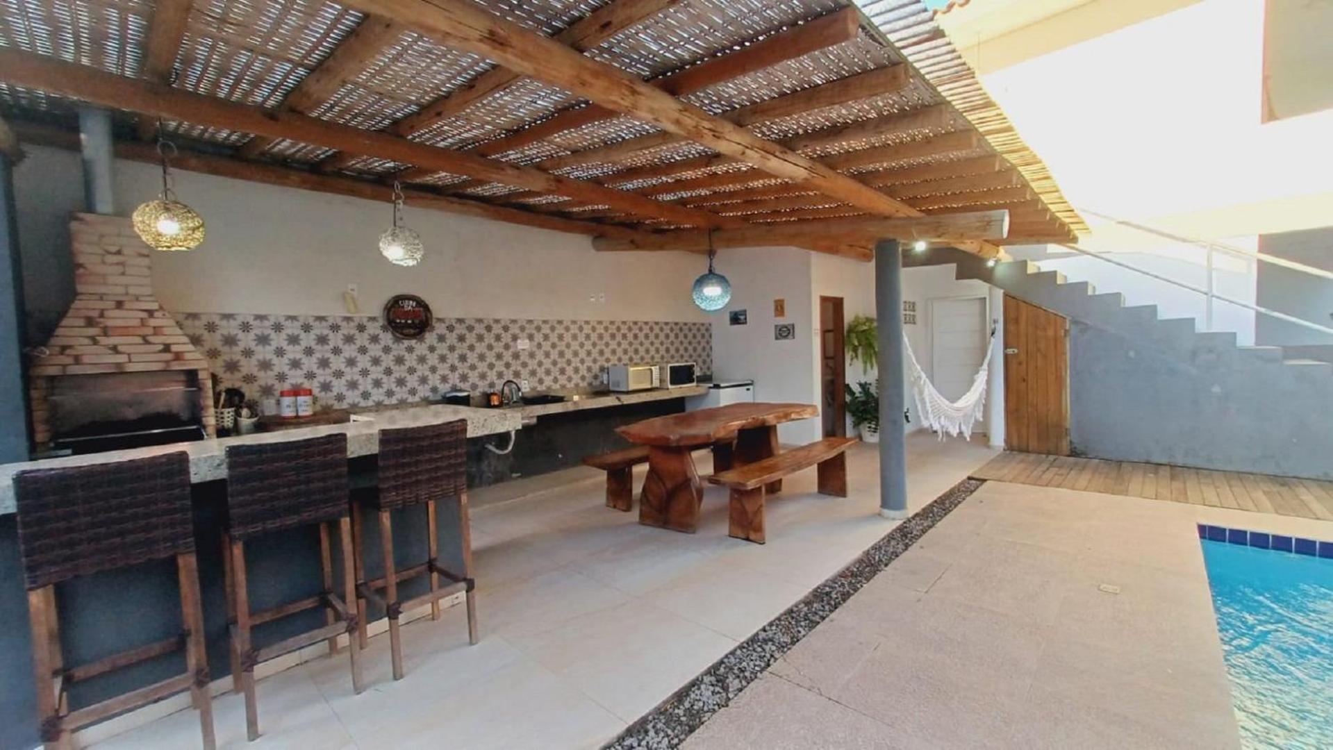 Casa Com Piscina E 4 Quartos Em Porto Seguro Exterior foto